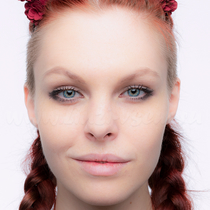 Цветные линзы EOS Glam Blue Фото 3